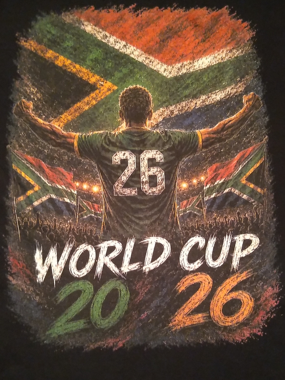 Green World Cup 26 Graphic Tee